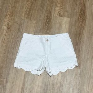 Lily Pulitzer scalloped shorts